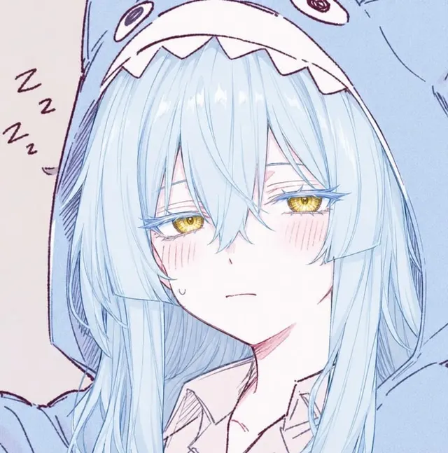Chibi Rimuru kostum hiu dari koleksi gacha